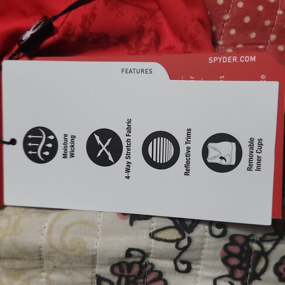 NWT Spyder Active Sports Bra - Picture 5 of 6